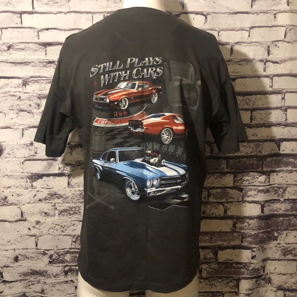 Newport Blue Other - Hot Rod Still Plays With Cars Shirt